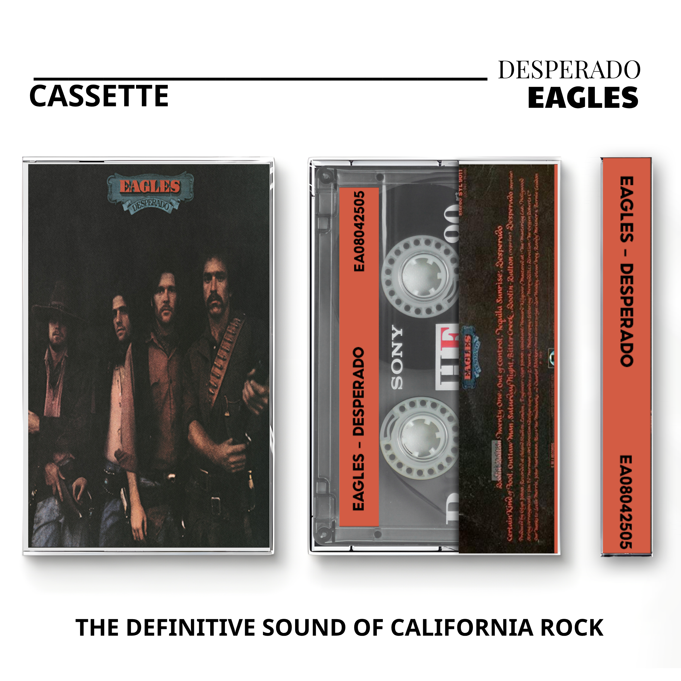 Eagles Vintage Cassette Tapes | Hotel California & Greatest Hits Rock Set
