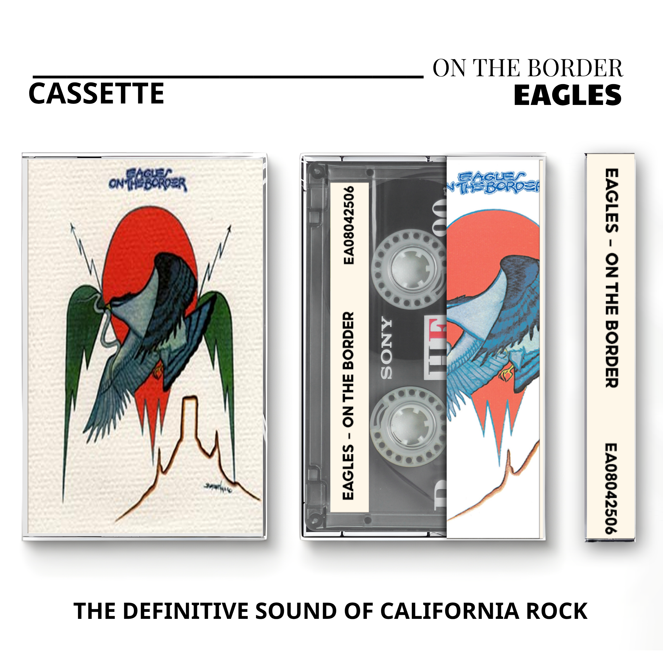 Eagles Vintage Cassette Tapes | One of These Nights & Iconic Live Collection