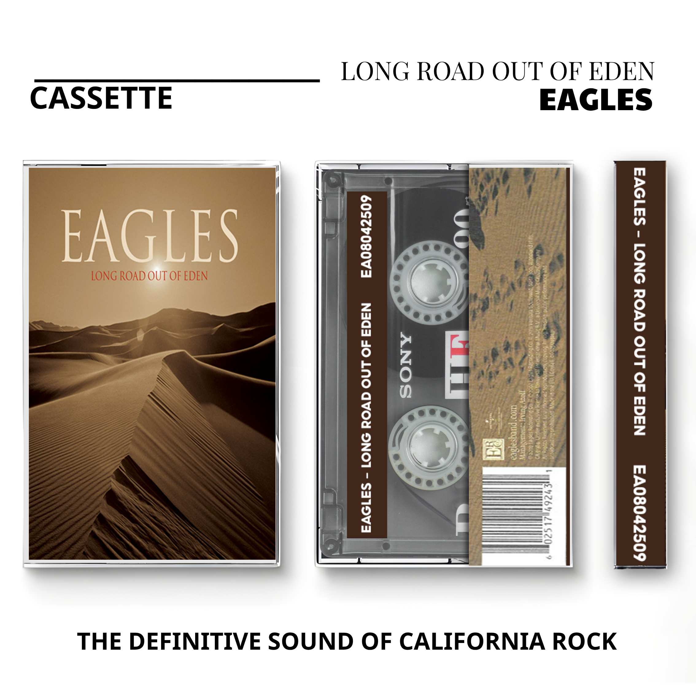 Eagles Vintage Cassette Tapes | One of These Nights & Iconic Live Collection
