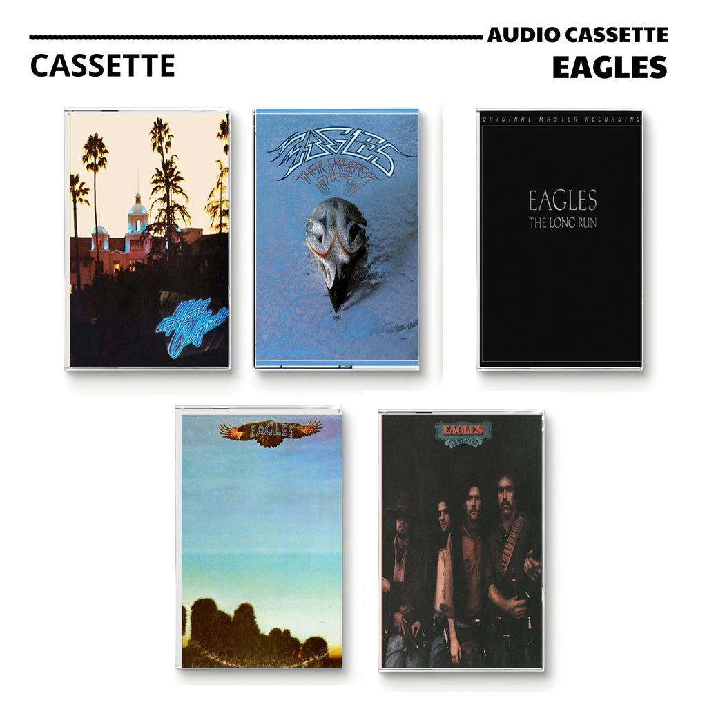 Eagles Vintage Cassette Tapes | Hotel California & Greatest Hits Rock Set