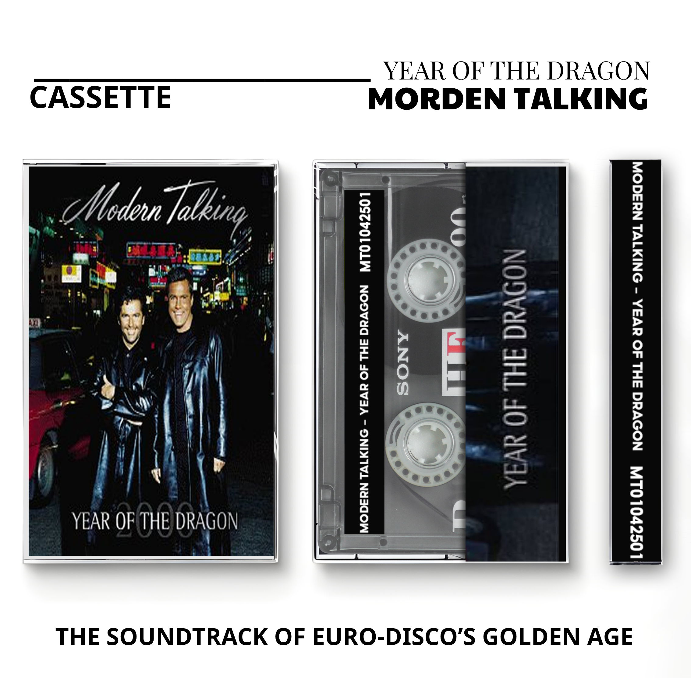 Modern Talking Vintage Cassette Tapes | Euro-Disco Greatest Hits Set