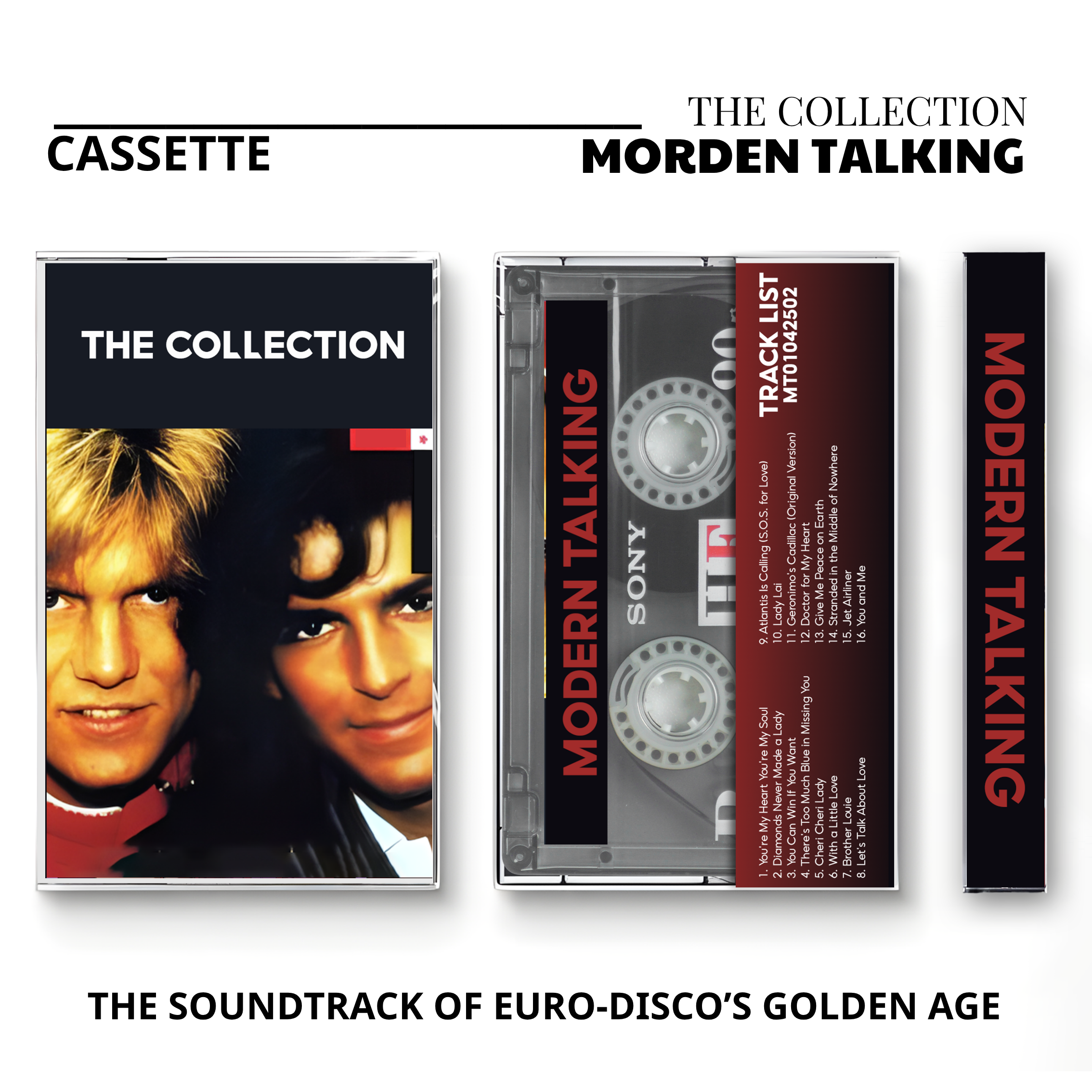 Modern Talking Vintage Cassette Tapes | Euro-Disco Greatest Hits Set