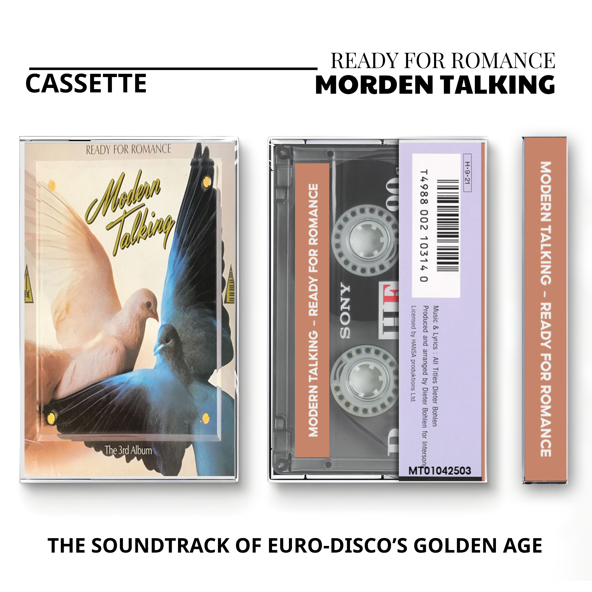 Modern Talking Vintage Cassette Tapes | Euro-Disco Greatest Hits Set
