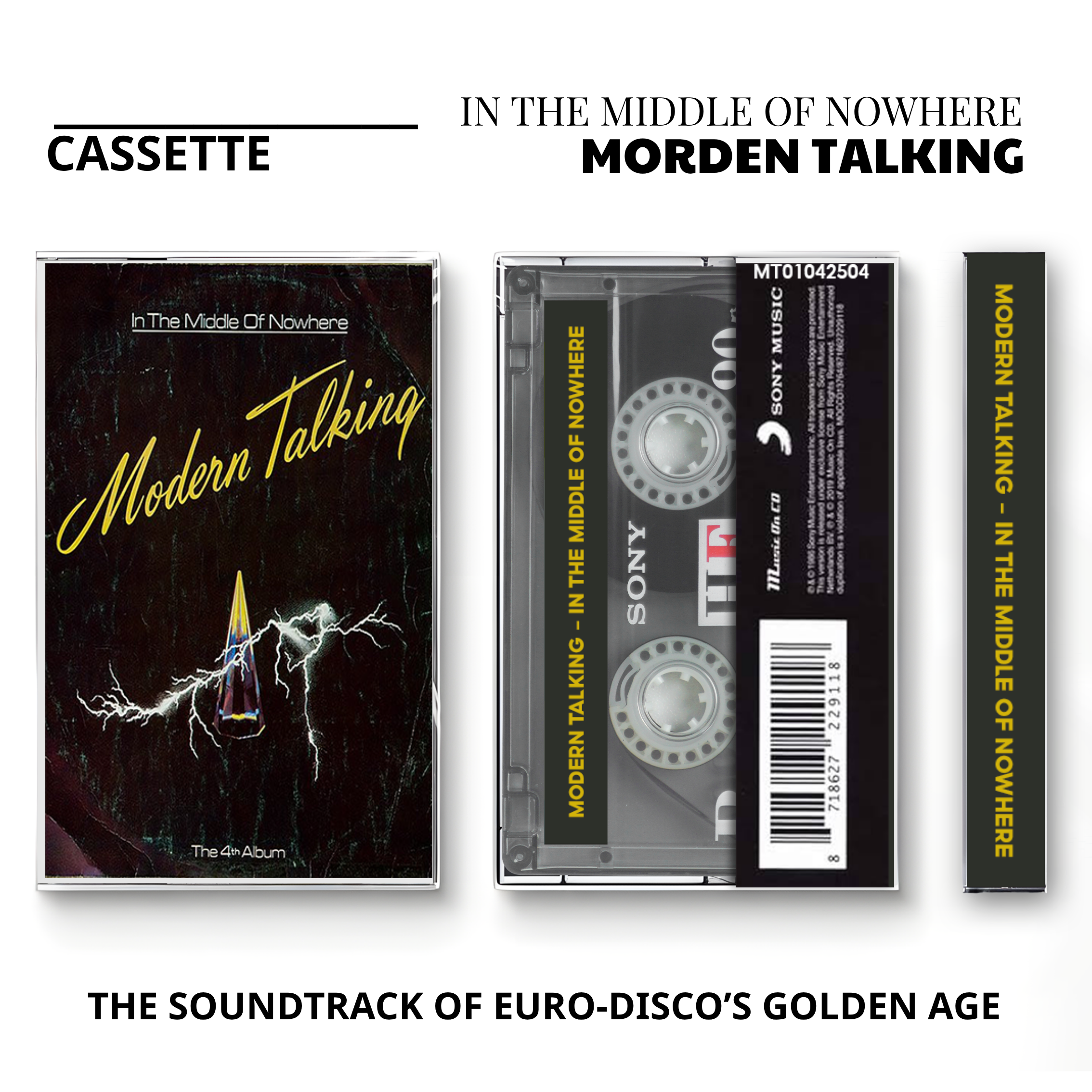 Modern Talking Vintage Cassette Tapes | Euro-Disco Greatest Hits Set