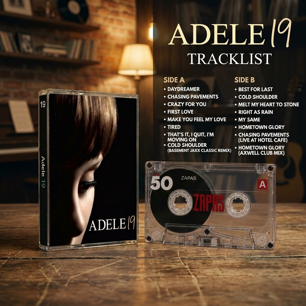 Adele Retro Cassettes Collection | Iconic Studio Albums & Live Set