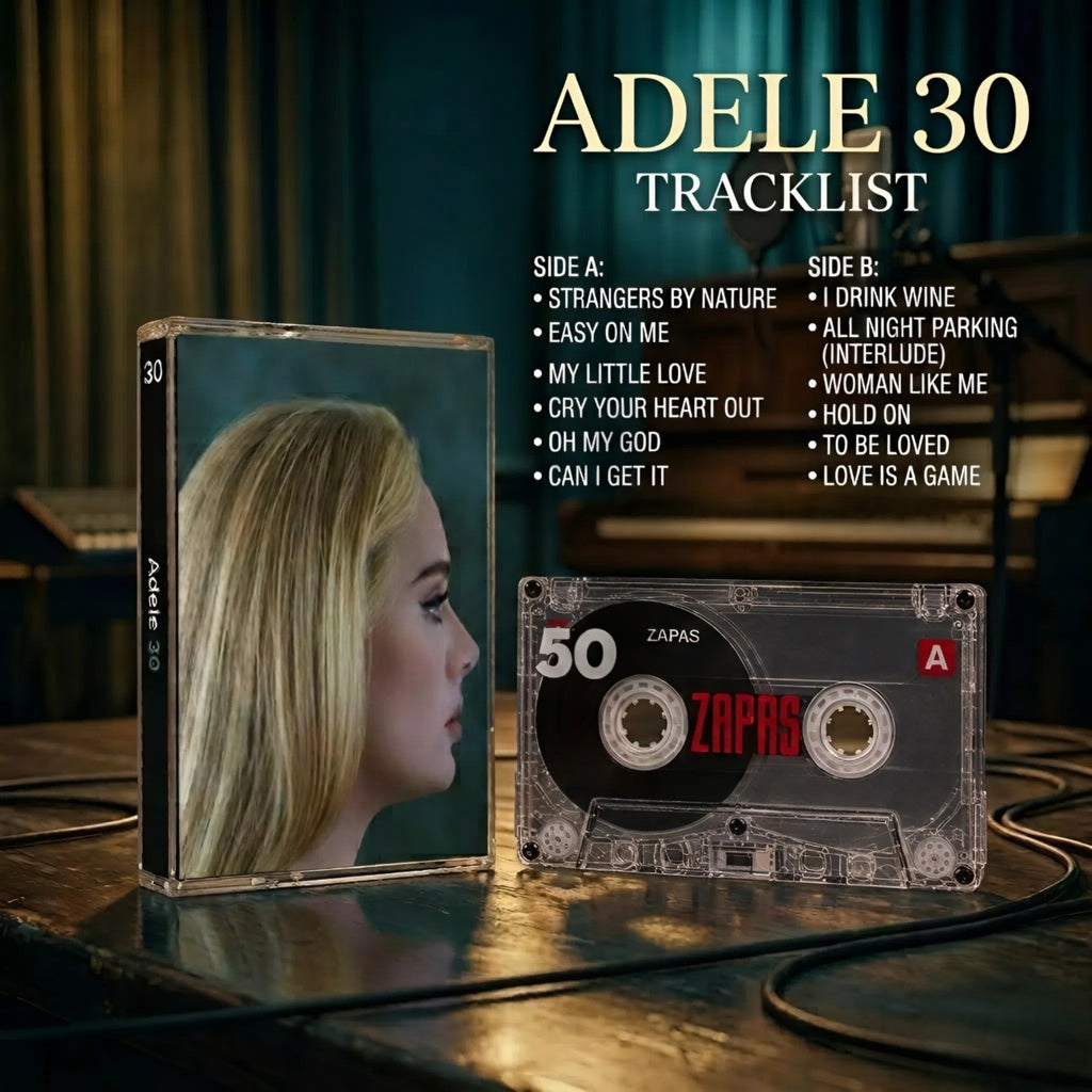 Adele Retro Cassettes Collection | Iconic Studio Albums & Live Set