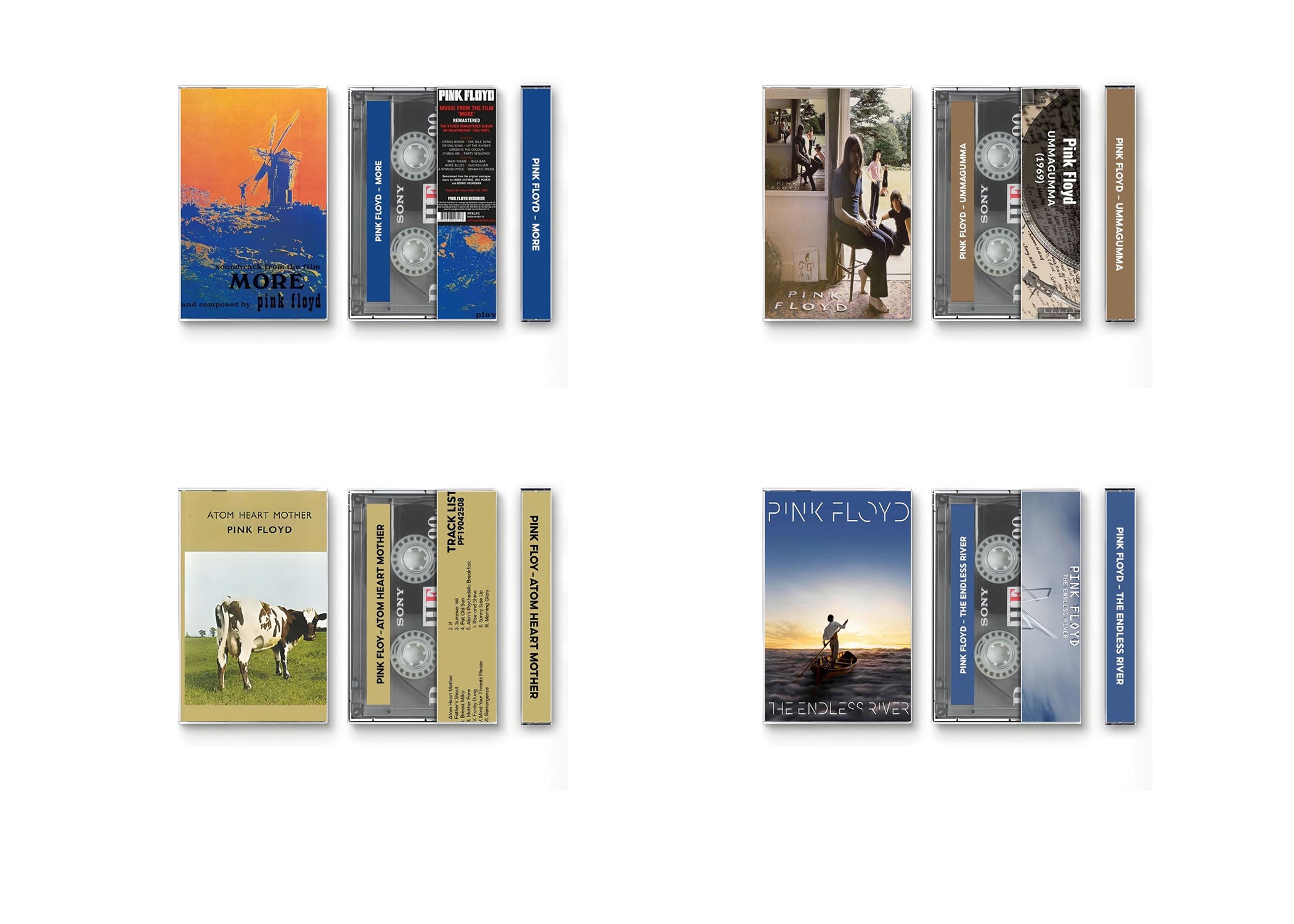 Pink Floyd Cassette Collection – Rare & Experimental Classics