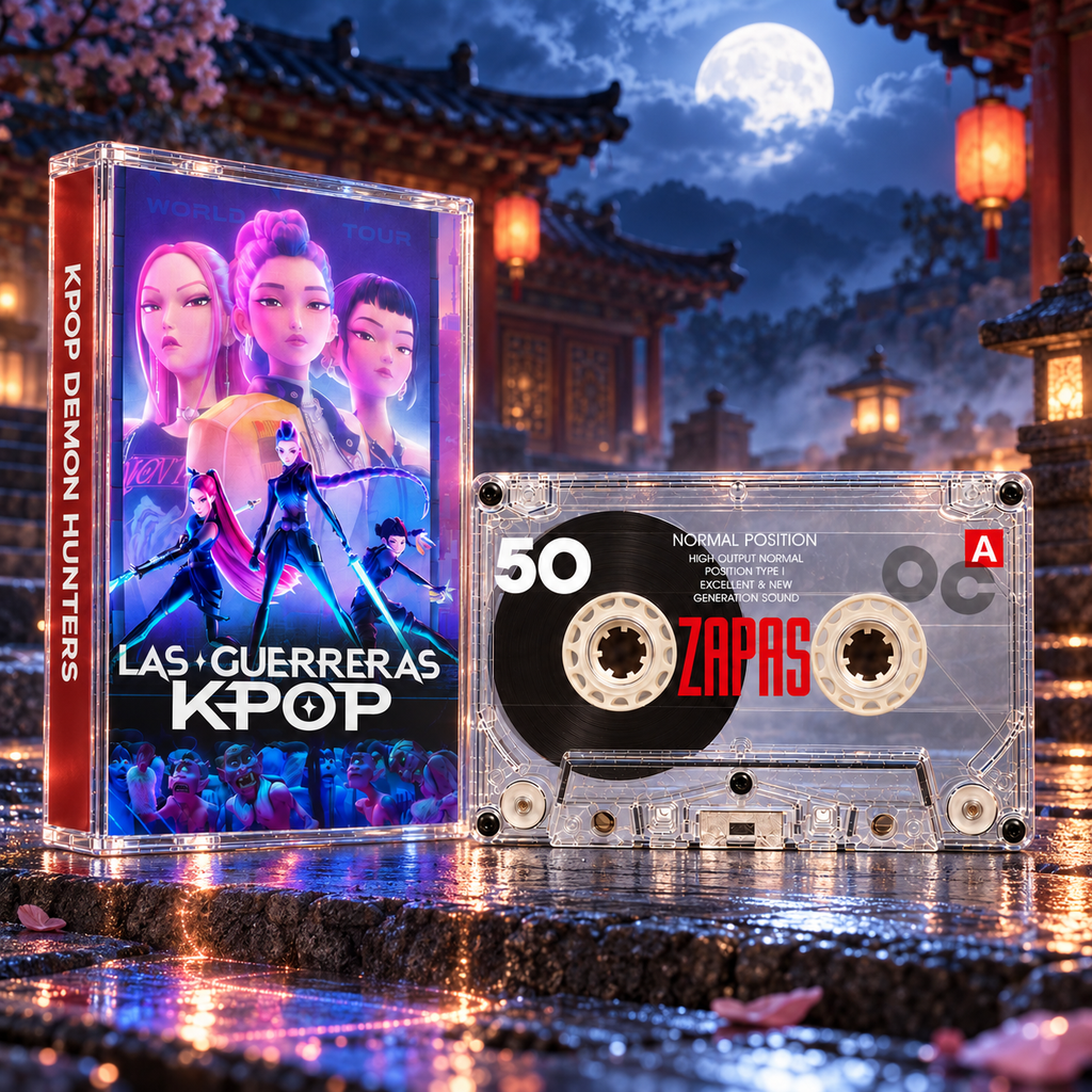 KPop Demon Hunters Soundtrack Cassette Tape