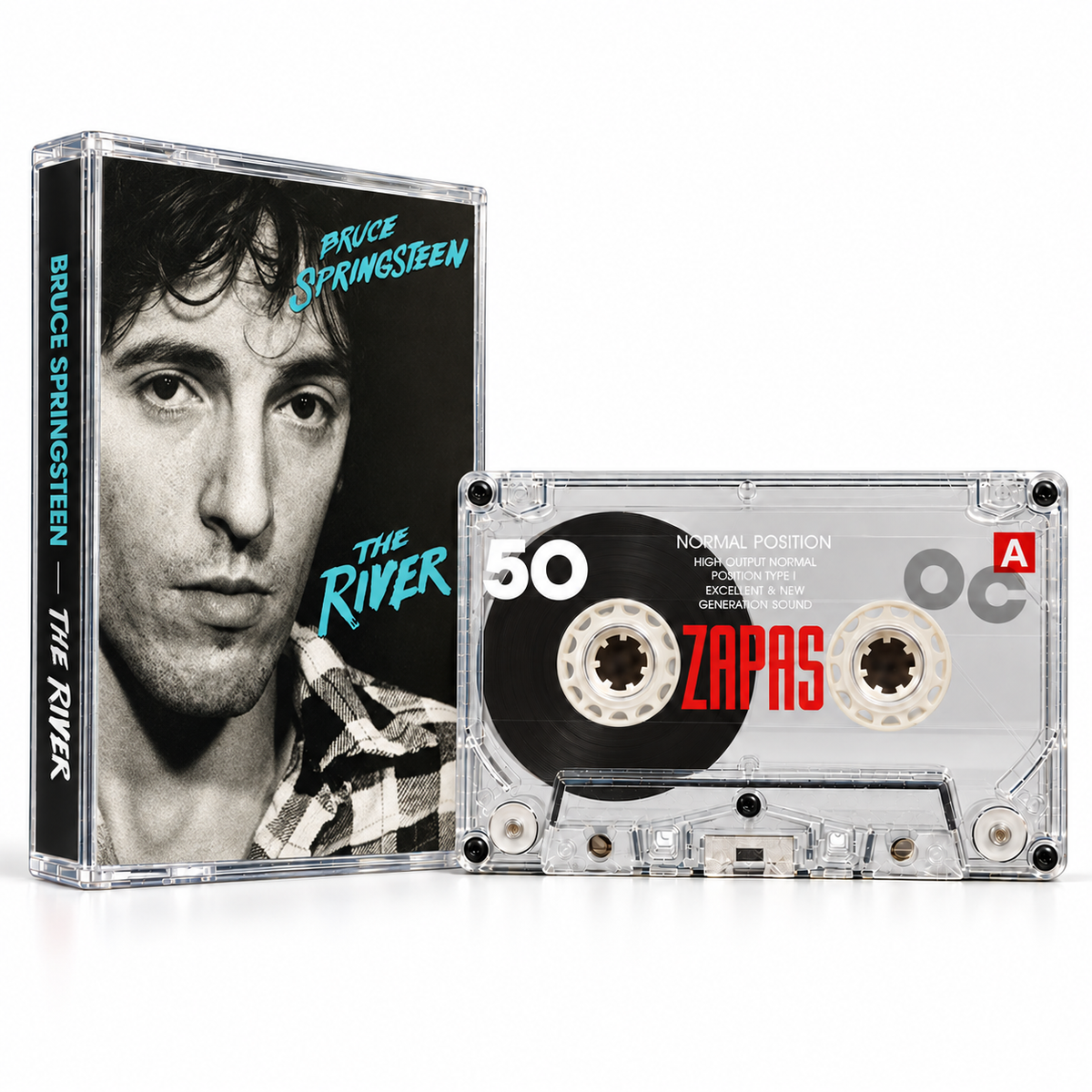 Bruce Springteen Retro Cassette Tape Collection