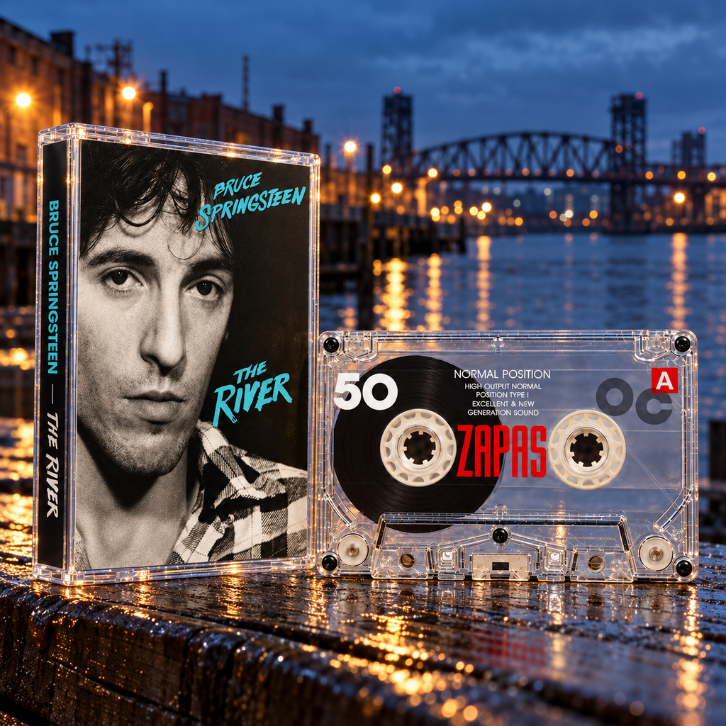 Bruce Springteen Retro Cassette Tape Collection