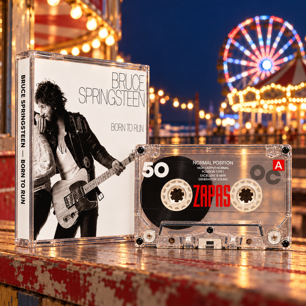 Bruce Springteen Retro Cassette Tape Collection