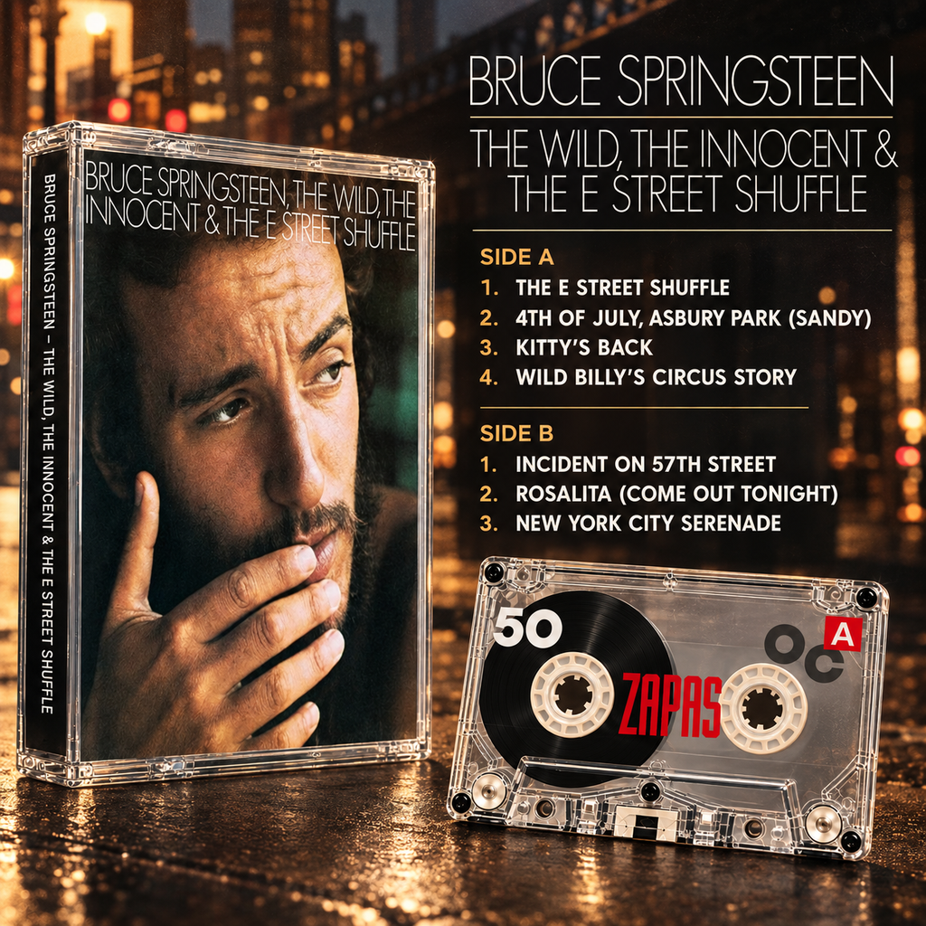 Bruce Springsteen Vintage Cassette Tape Collection