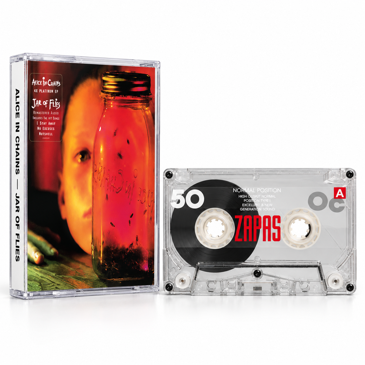 Alice In Chains Retro Cassette Tapes