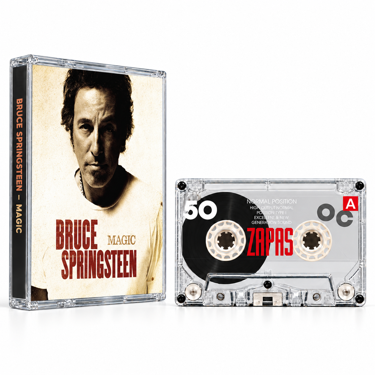Bruce Springsteen Vintage Cassette Tape Collection