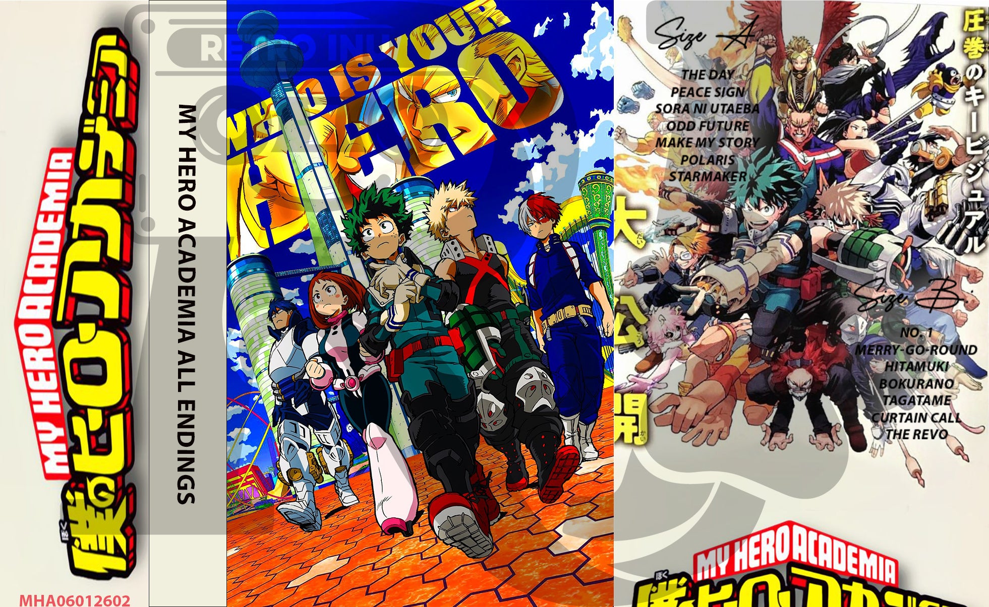 My Hero Academia All Endings