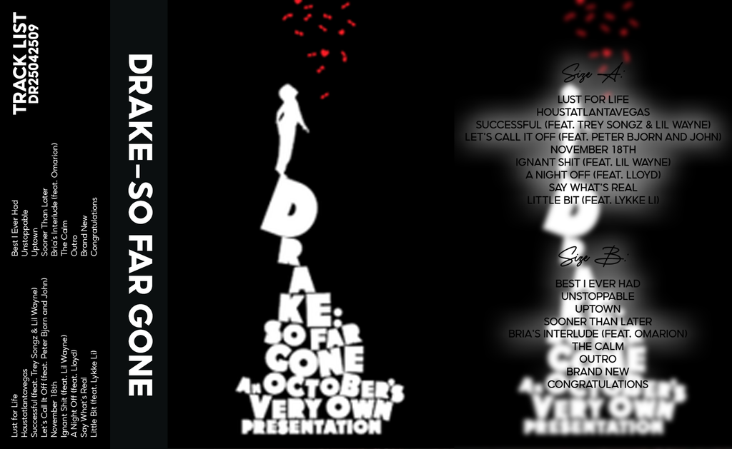 Drake – So Far Gone Cassette Tape