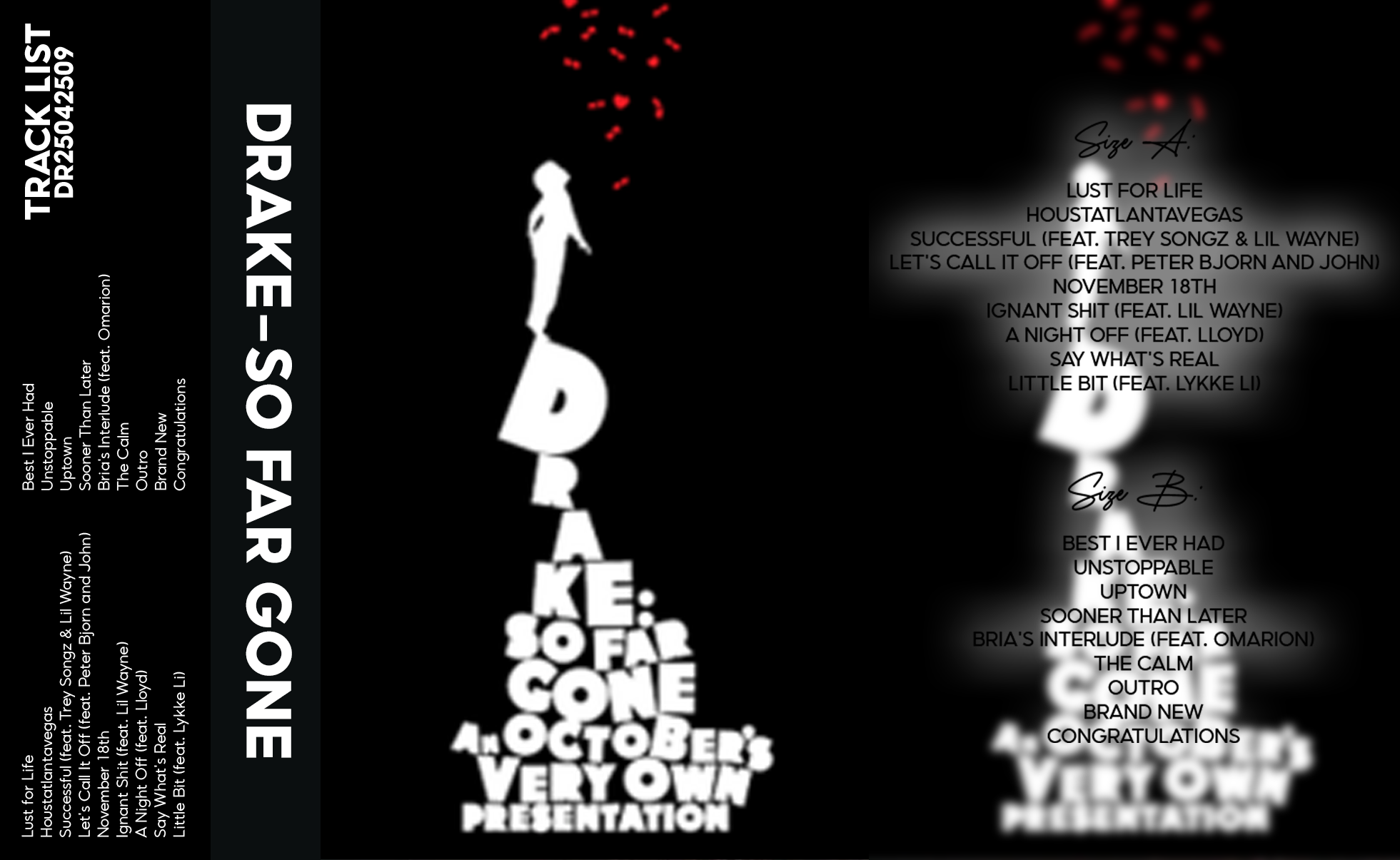 Drake – So Far Gone Cassette Tape