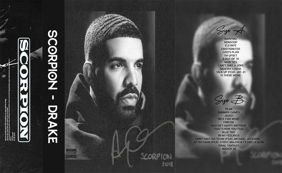 Drake – Scorpion Cassette Tape