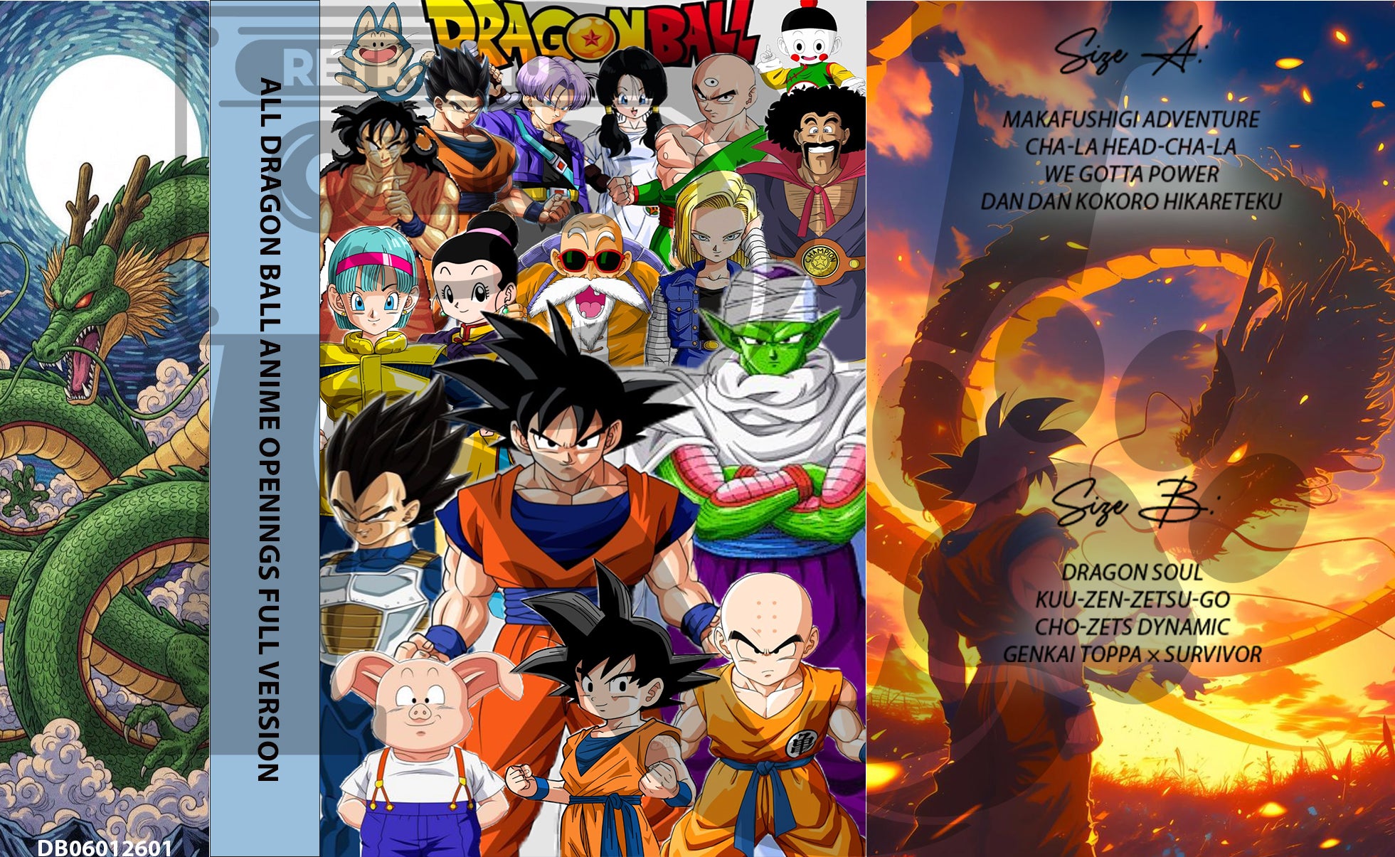 All Dragon Ball Anime Openings Full Version