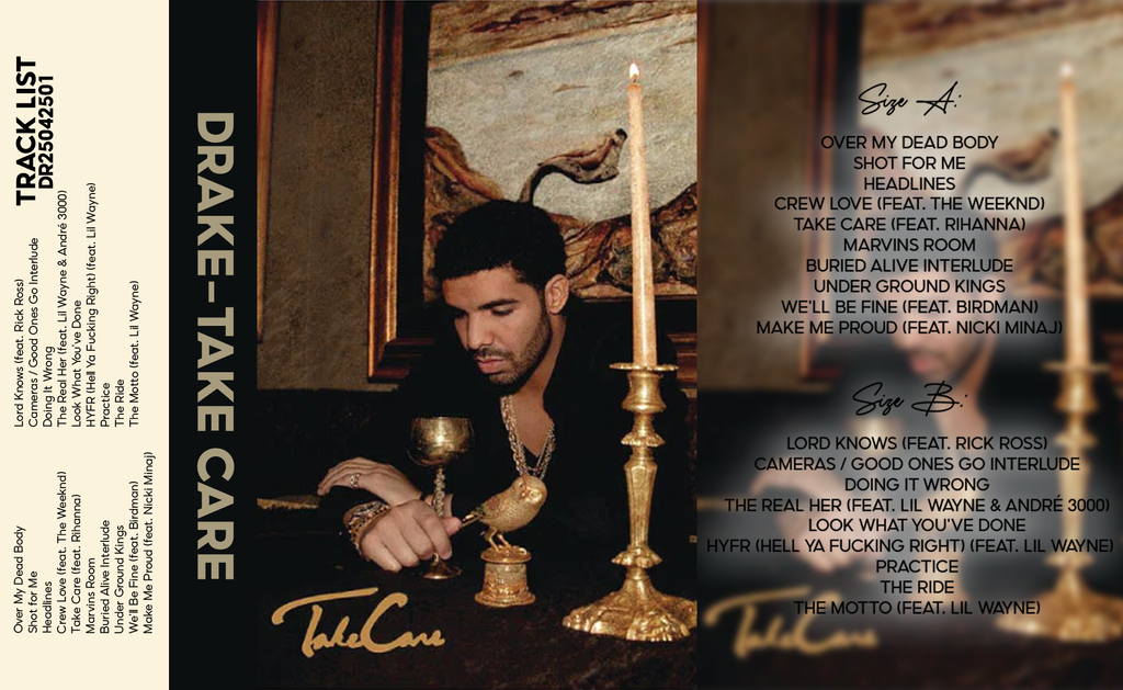 Drake – Take Care | Cassette Tape