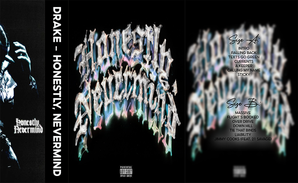 Drake – Honestly, Nevermind Cassette Tape