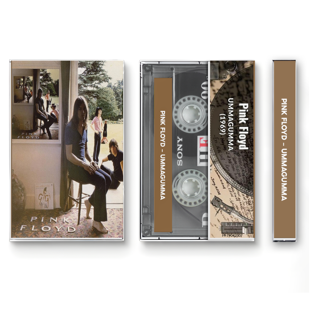 Pink Floyd – Ummagumma (1969) Fanmade Analog Cassette Tape | Psychedelic Progressive Rock | Vintage Retro Cassette | Pink Floyd Collector Gift