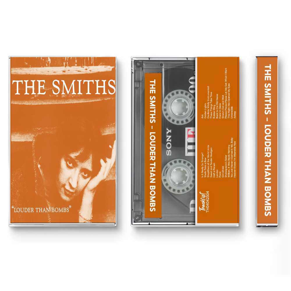 The Smiths – Louder Than Bombs Fan-made Analog Cassette Tape | Indie Rock Compilation | Vintage Retro Music Cassette Collectible