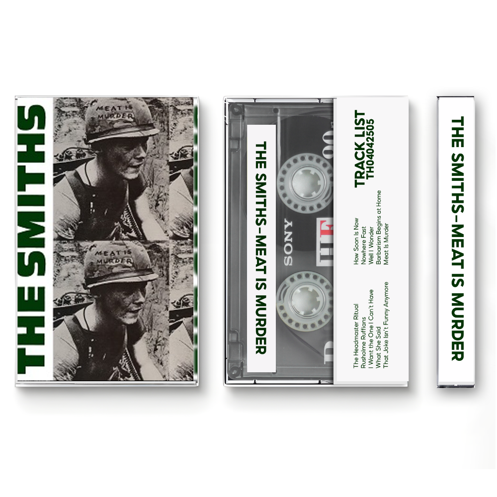 The Smiths – Meat Is Murder Fanmade Analog Cassette Tape | Indie Rock Vintage Cassette | Retro Music Collectible