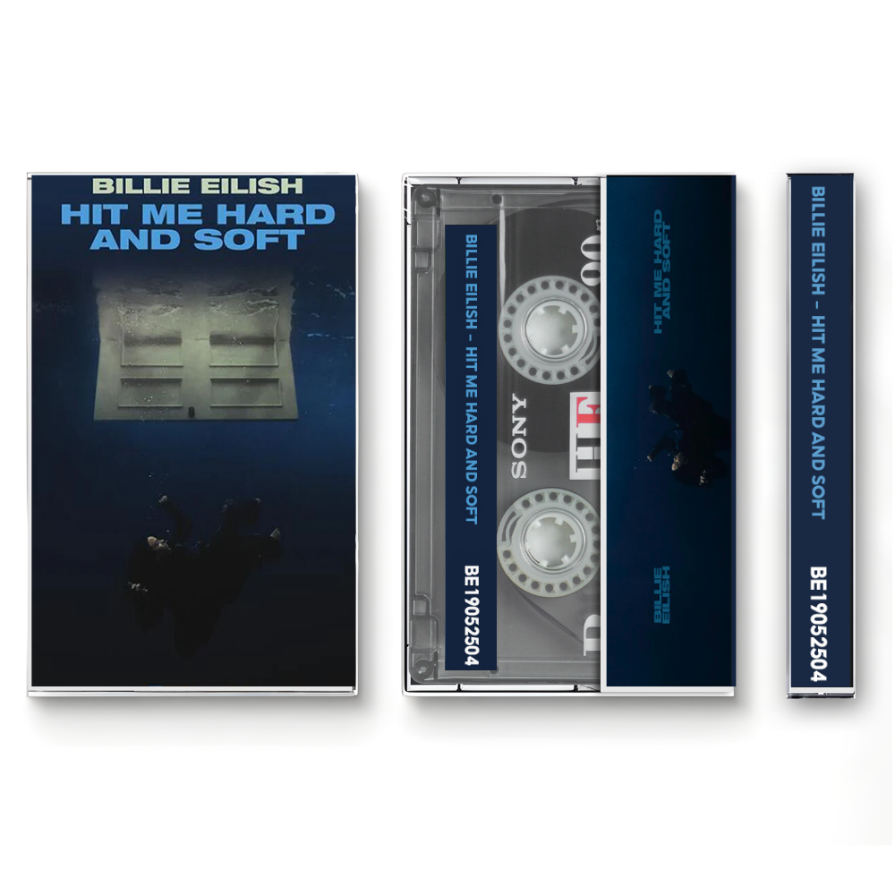 Billie Eilish – Hit Me Hard and Soft Fanmade Analog Cassette Tape | 2024 Alternative Pop Album | Retro Cassette Collectible