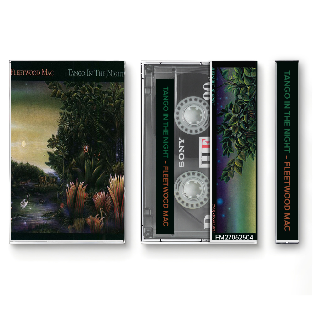 Fleetwood Mac – Tango in the Night Fanmade Analog Cassette Tape | 1987 Classic Pop Rock Album | Retro Cassette Collectible