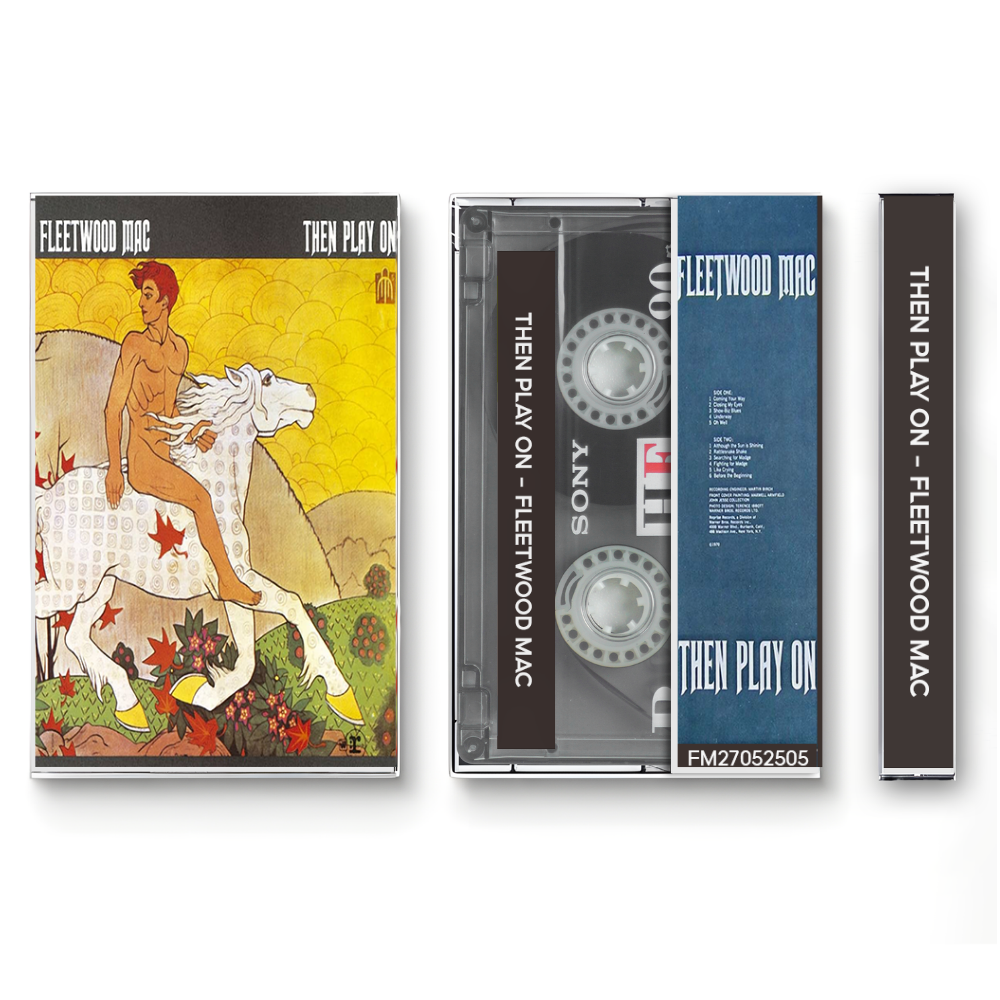 Fleetwood Mac – Kiln House Fan-made Analog Cassette Tape | 1970 Classic Rock Album | Retro Cassette Collectible