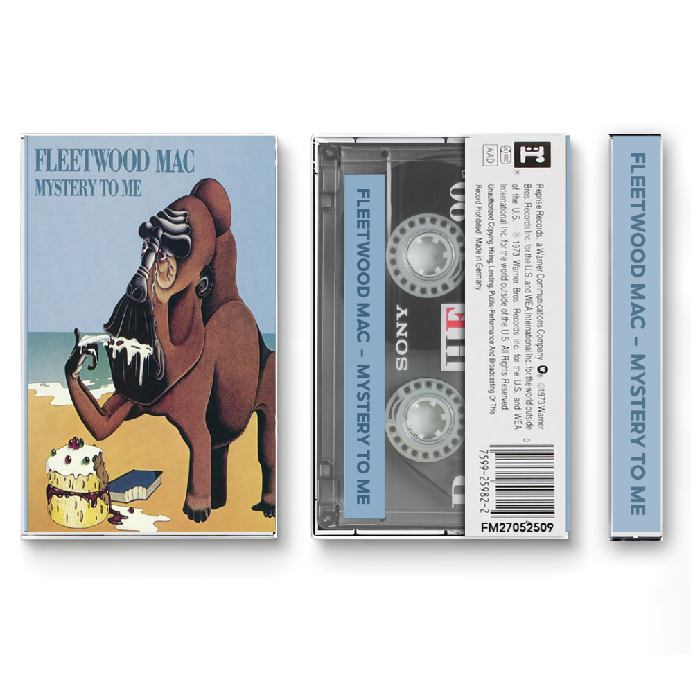 Fleetwood Mac – Mystery to Me Fanmade Analog Cassette Tape | 1973 Classic Rock Album | Retro Cassette Collectible