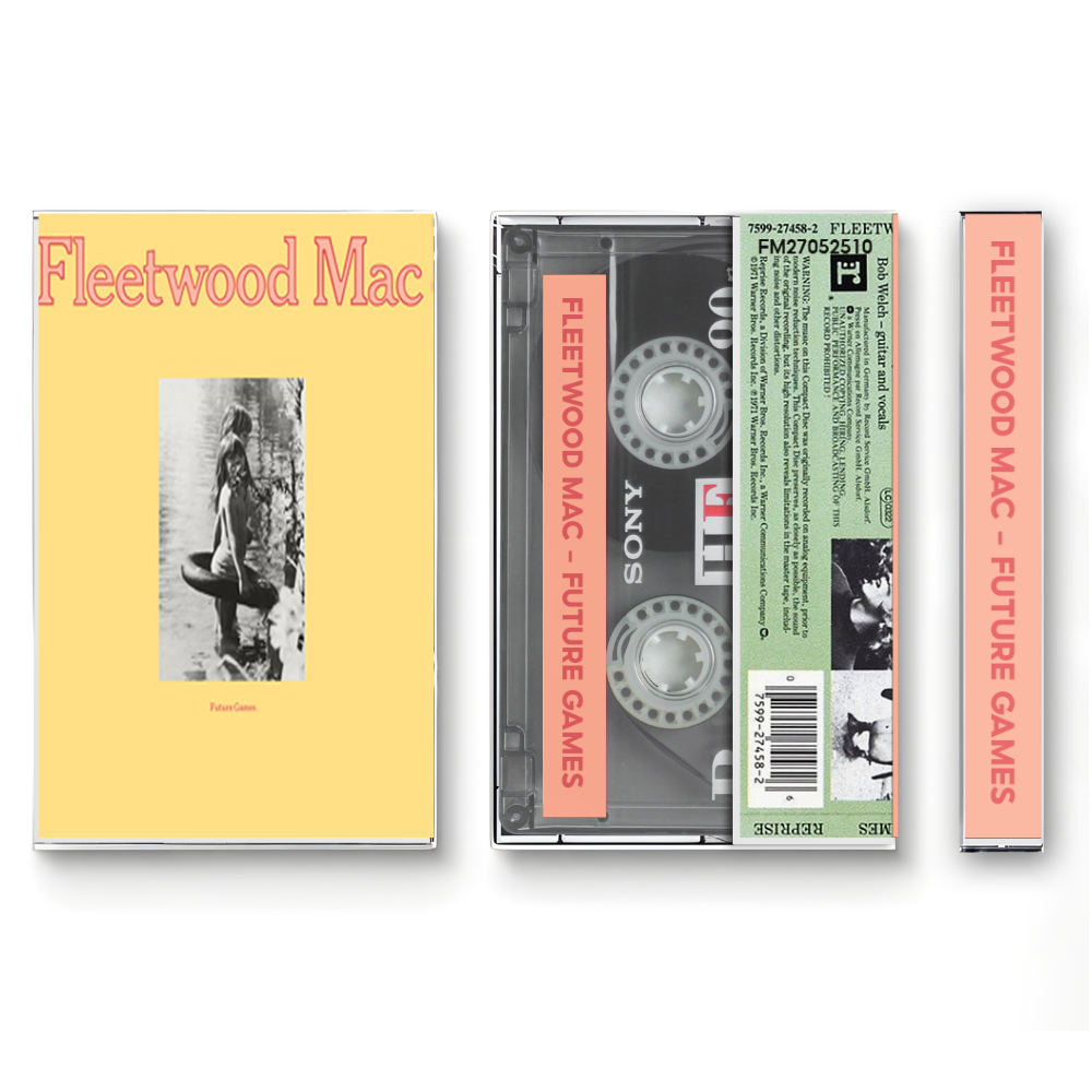 Future Games Fanmade Analog Cassette Tape | 1971 Classic Rock Album | Retro Cassette Collectible