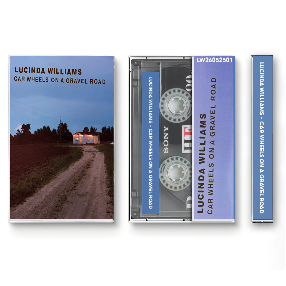Lucinda Williams – The Ghosts of Highway 20 Fanmade Analog Cassette Tape | 2016 Americana / Folk Rock Album | Retro Cassette Collectible