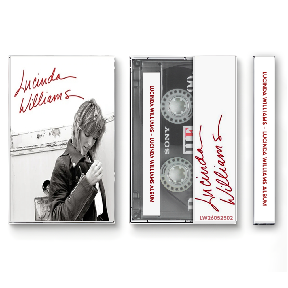 Lucinda Williams – Lucinda Williams Fanmade Analog Cassette Tape | Americana Folk Rock Vintage Cassette Collectible