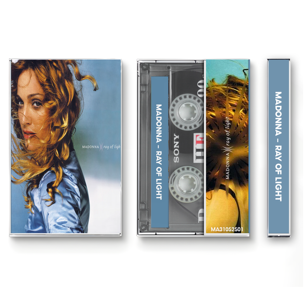 Madonna – Ray of Light Fanmade Analog Cassette Tape | Pop Electronic Vintage Cassette Collectible