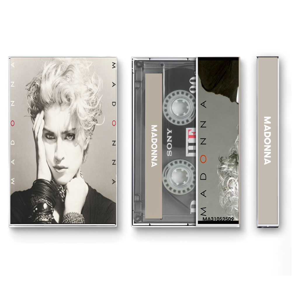 Madonna – Madonna (Debut) Fanmade Analog Cassette Tape | 80s Pop Dance Vintage Cassette Collectible