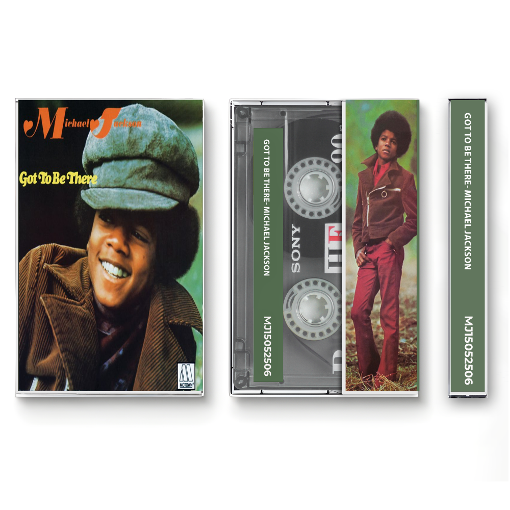 Michael Jackson – Got to Be There Fanmade Analog Cassette Tape | Soul Pop Vintage Cassette Collectible
