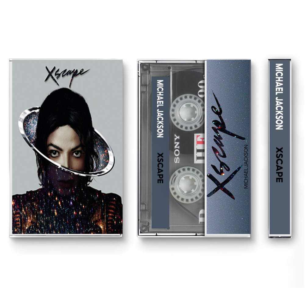 Michael Jackson – Xscape Fanmade Analog Cassette Tape | Modern Pop R&B Vintage Cassette Collectible