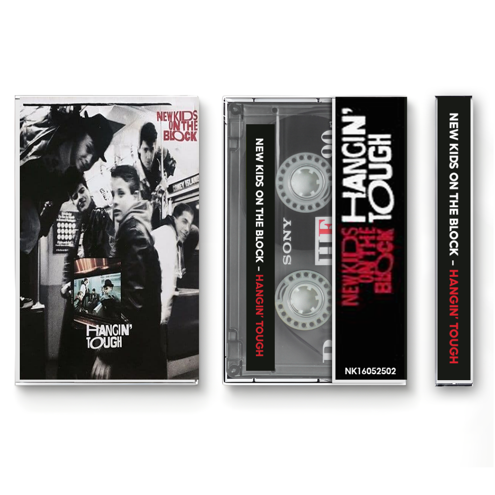 New Kids on the Block – Hangin’ Tough Fanmade Analog Cassette Tape | 80s Pop Boy Band Vintage Collectible