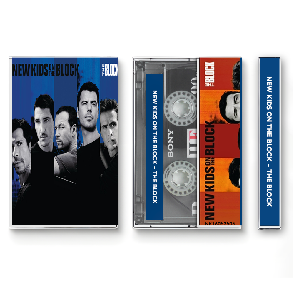 New Kids on the Block – The Block Fanmade Analog Cassette Tape | Pop R&B Comeback Album Vintage Collectible