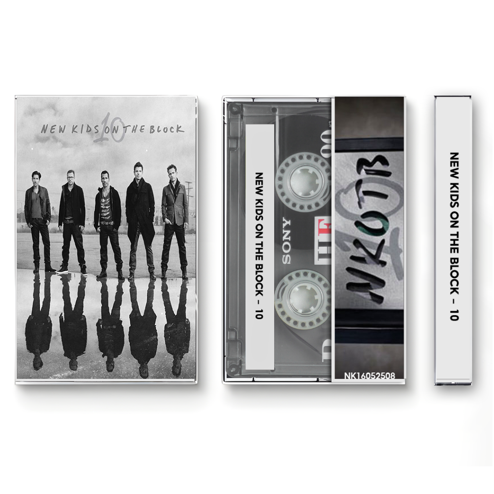 New Kids on the Block – The Block (Deluxe Edition) Fanmade Analog Cassette Tape | Pop R&B Comeback Album Vintage Collectible