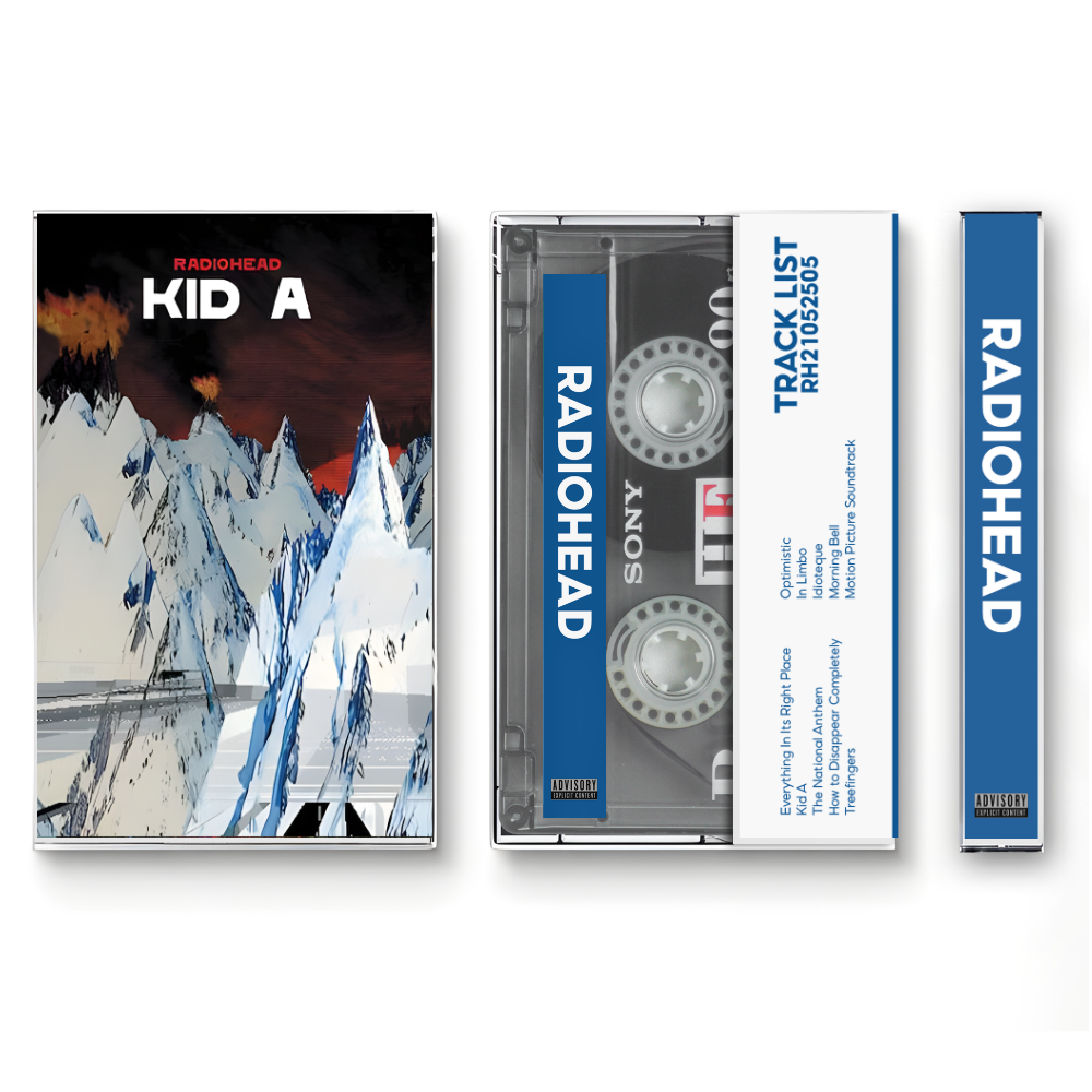 Radiohead – Kid A Mnesia Fanmade Analog Cassette Tape | Experimental Alternative Rock Vintage Collectible 🎧