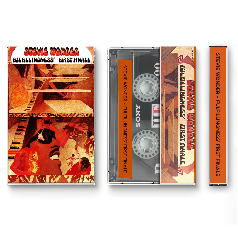 Stevie Wonder – Fulfillingness’ First Finale Fanmade Analog Cassette Tape | Classic Soul R&B Vintage Collectible