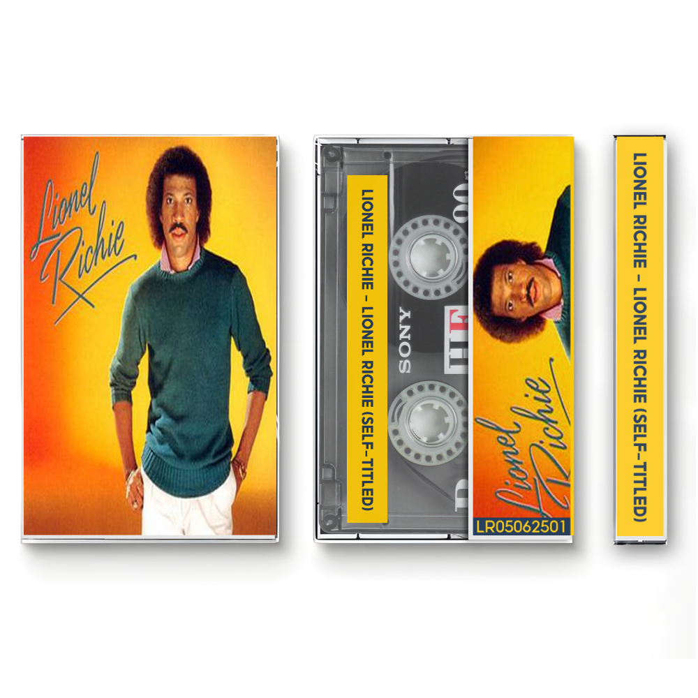 Lionel Richie – Lionel Richie Fanmade Analog Cassette Tape| Soul Pop R&B 80s Collectible
