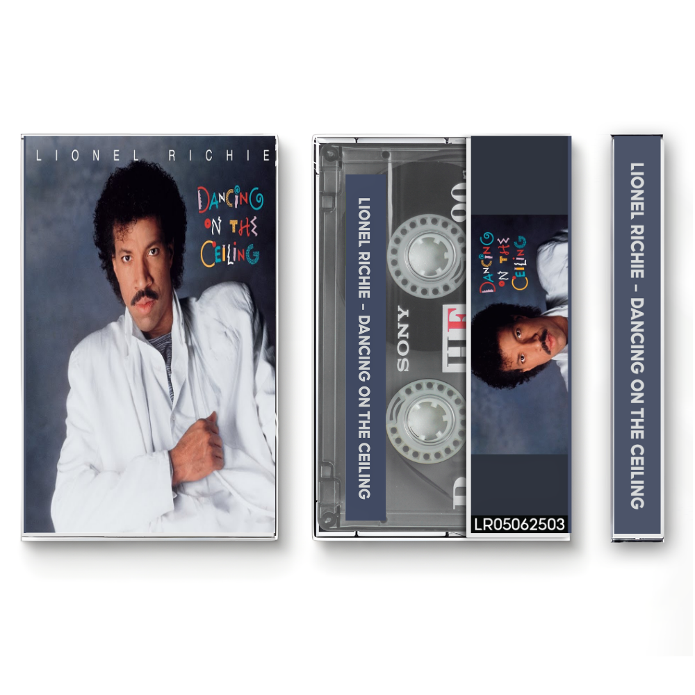 Lionel Richie – Dancing on the Ceiling Fanmade Analog Cassette Tape| Soul Pop R&B 80s Collectible
