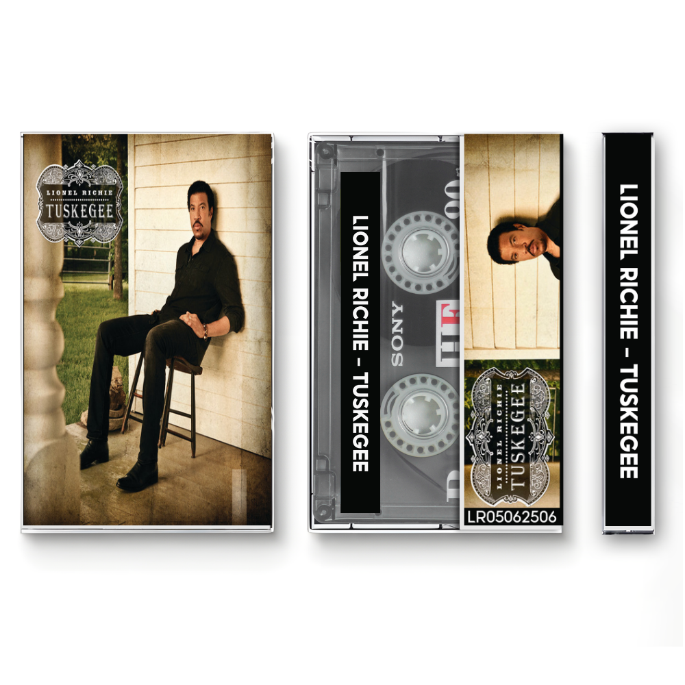 Lionel Richie – Tuskegee Fanmade Analog Cassette Tape| Country Soul R&B Collectible