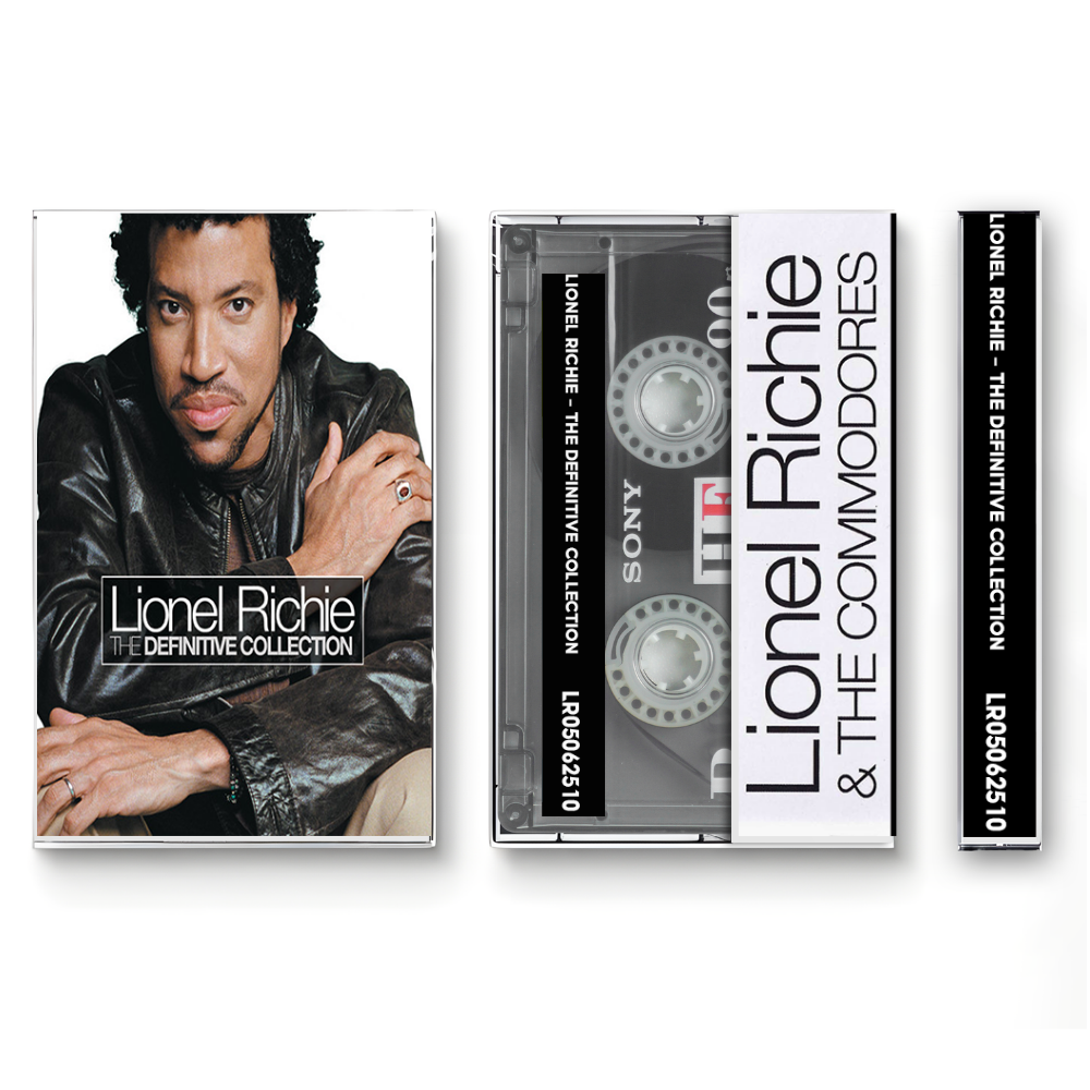 Lionel Richie – The Definitive Collection Fanmade Analog Cassette Tape | Soul Pop R&B Greatest Hits Collectible