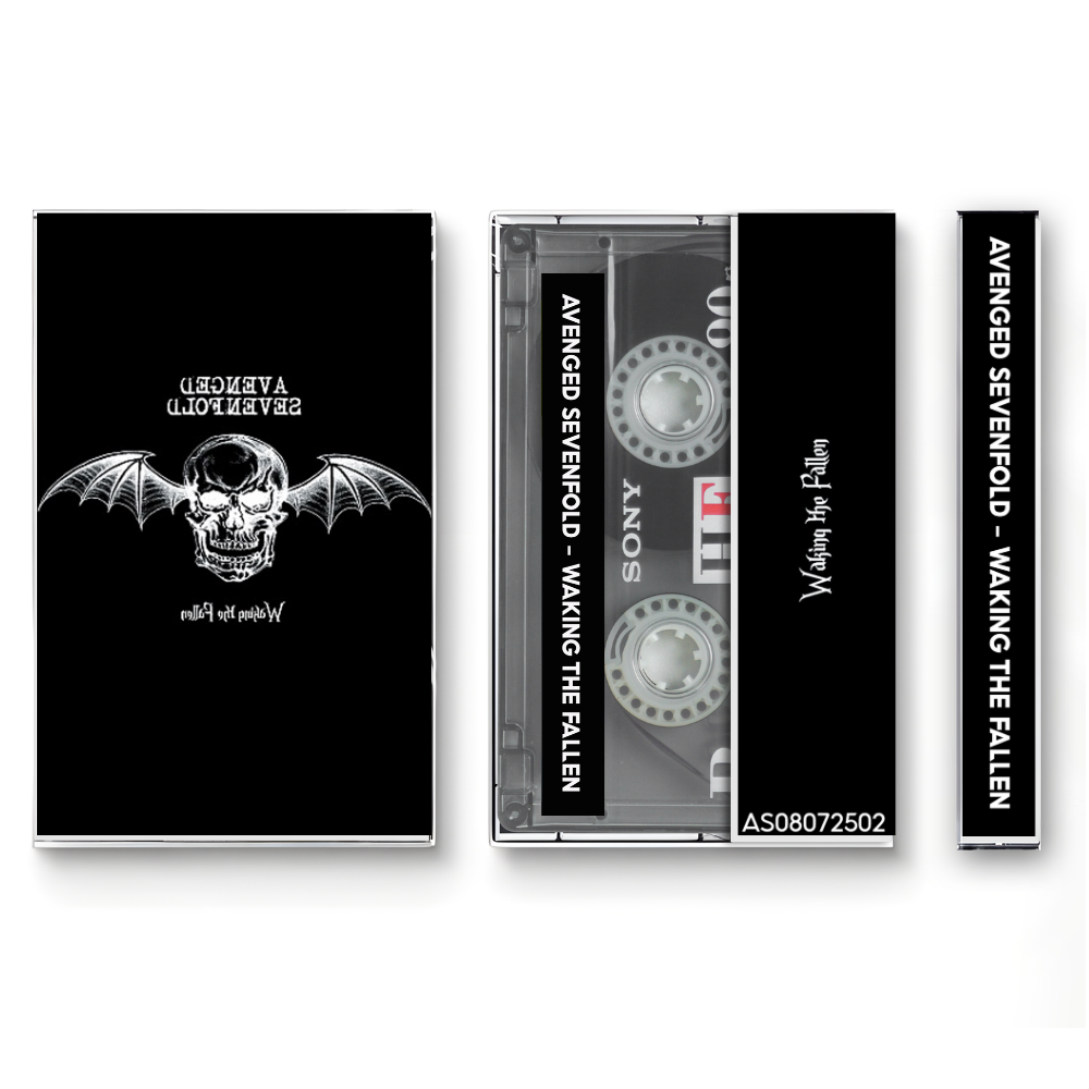 Avenged Sevenfold – Waking the Fallen Fanmade Analog Cassette Tape | Metalcore Heavy Metal Collectible