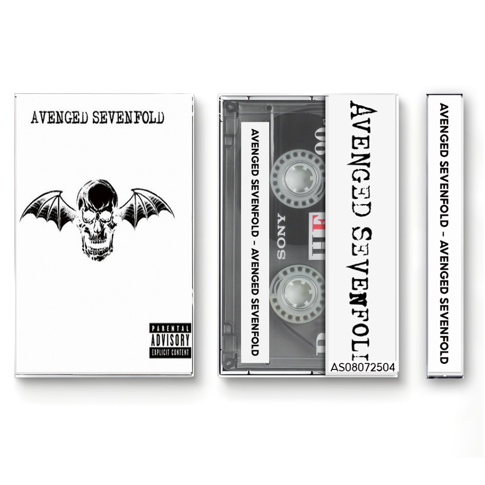Avenged Sevenfold – Avenged Sevenfold Fanmade Analog Cassette Tape | Heavy Metal Hard Rock Collectible